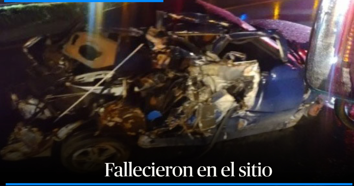 ¡Urgente! Estas Son Las Víctimas Del Accidente Vial Entre Camión ...